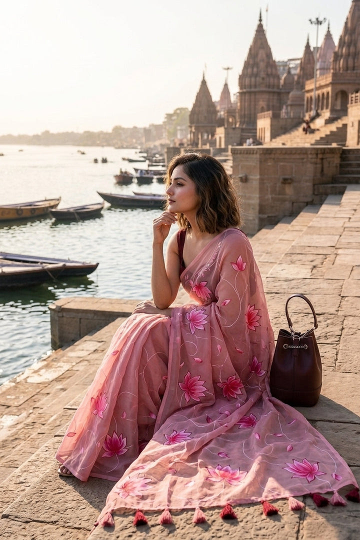 Komol Bithi Mul Cotton Saree