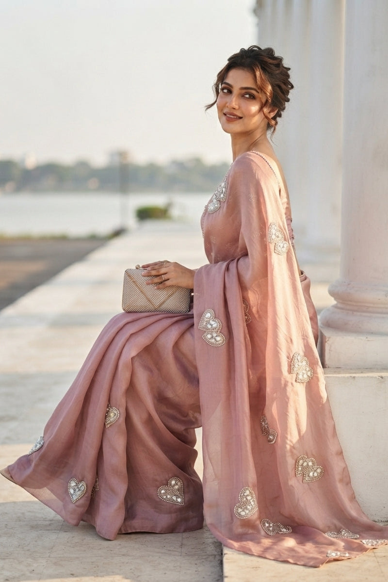 The Woven Crown Fancy Silk Saree