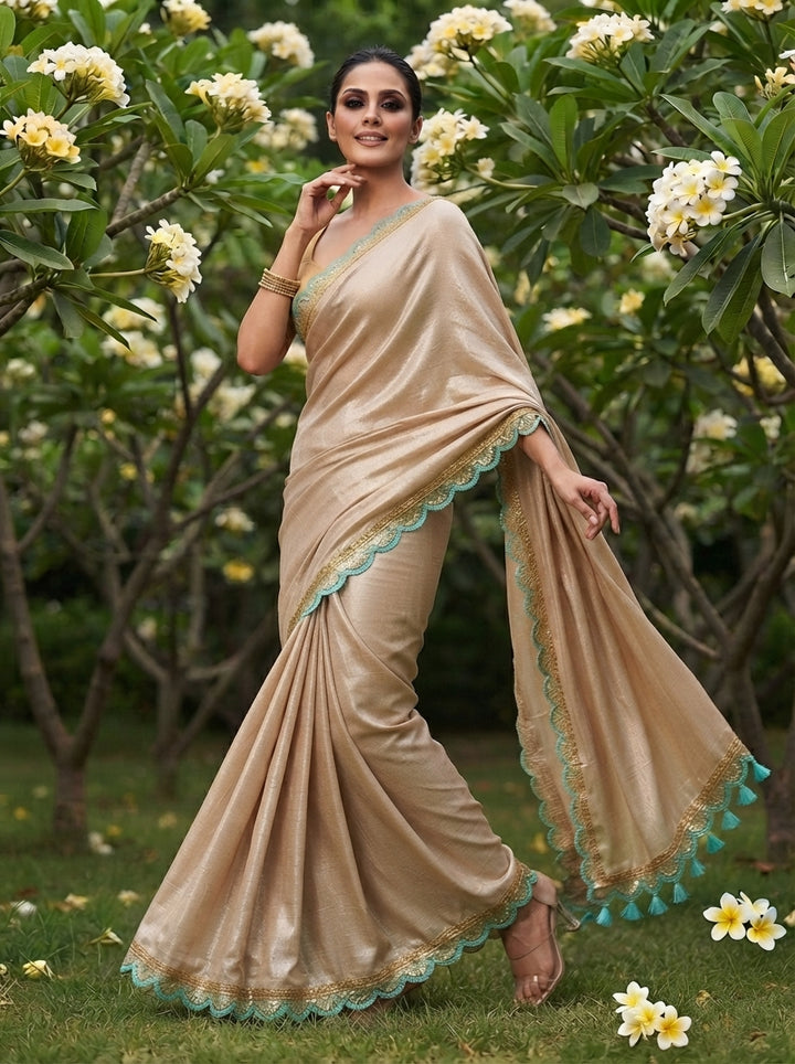 Amrithavarshini -Showers Of Nectar Cotton Tissue Saree