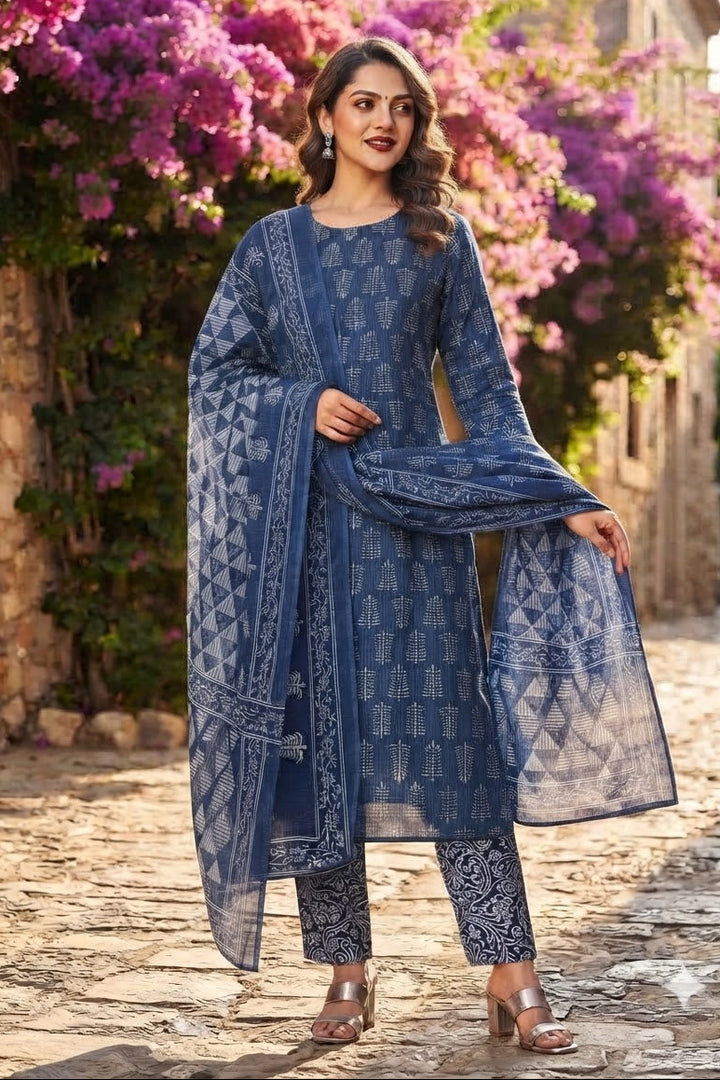 Forever Mine Cotton Kurti Set