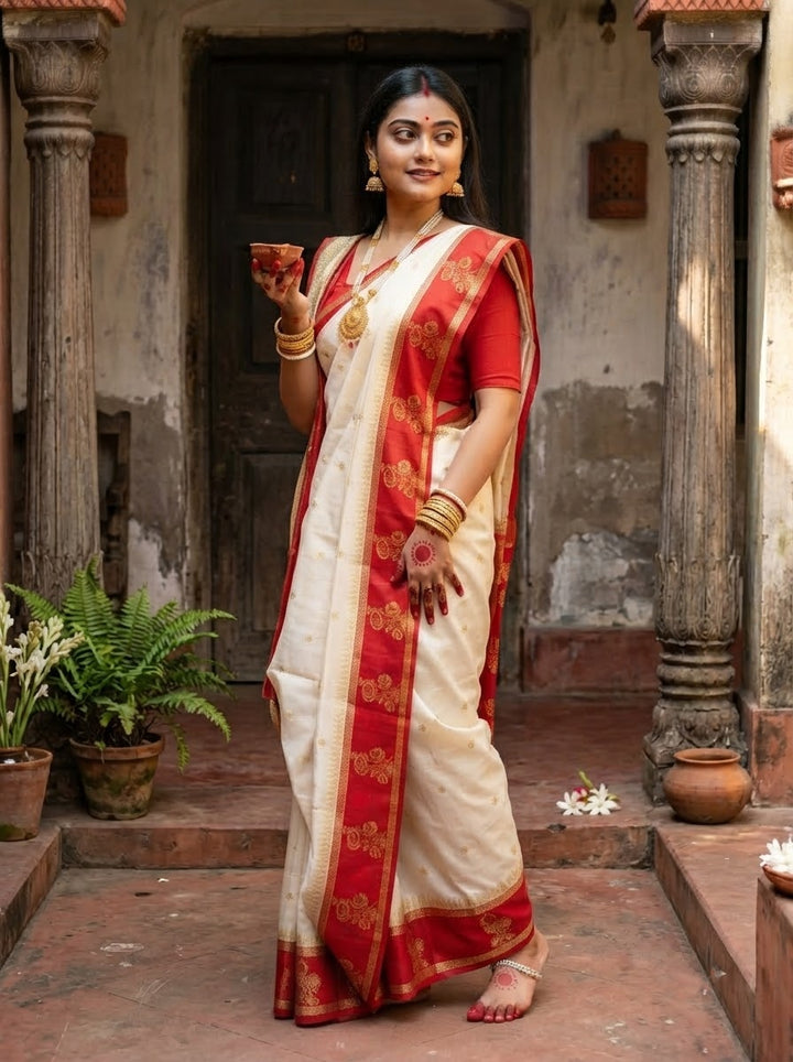 Debadrita (দেবাদৃতা) Gorod Silk Saree