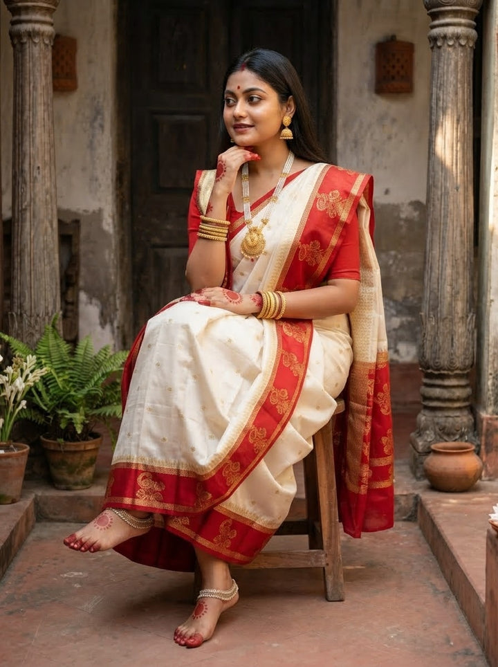 Debadrita (দেবাদৃতা) Gorod Silk Saree