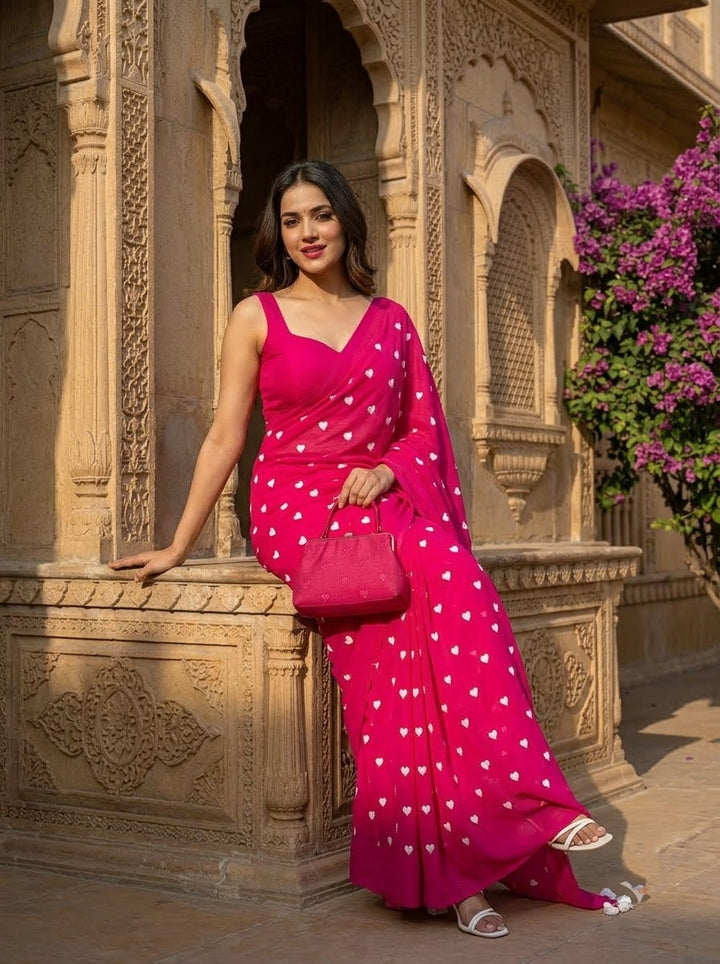 Endless Love – Khadi Cotton Embroidery Saree