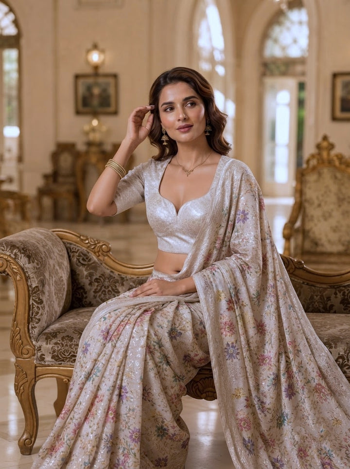 Pearl Muse Brocade Blouse
