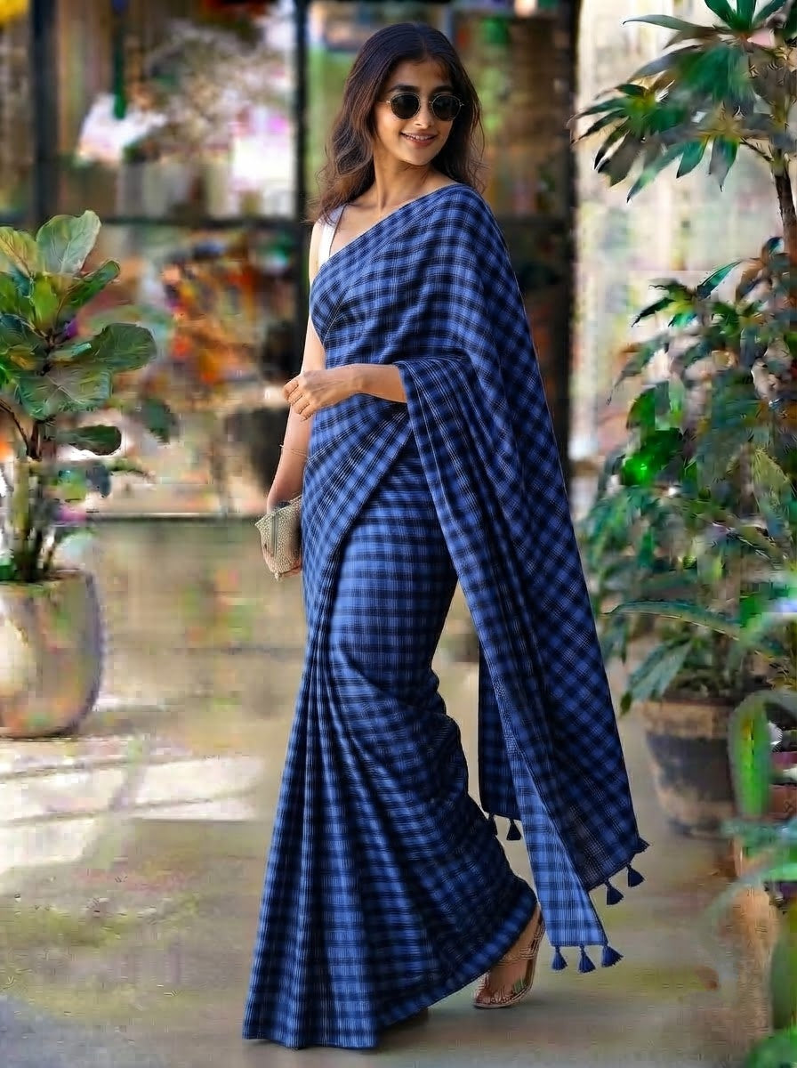 Anuradha Mul Cotton Saree