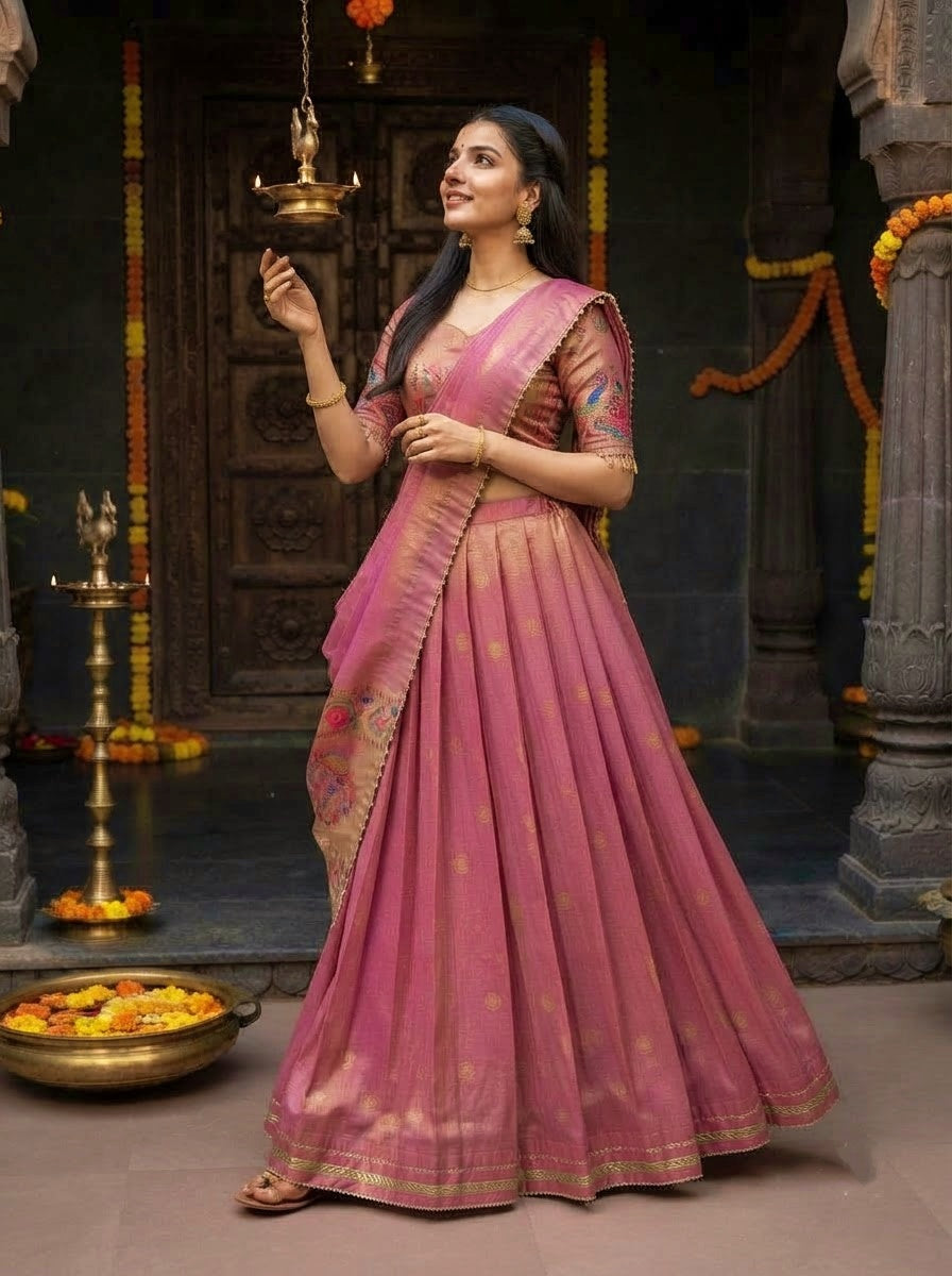 Celine Bloom - Simmer Lehenga