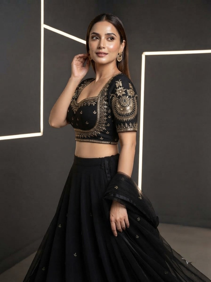 Madhuri Vichitra Silk Blouse