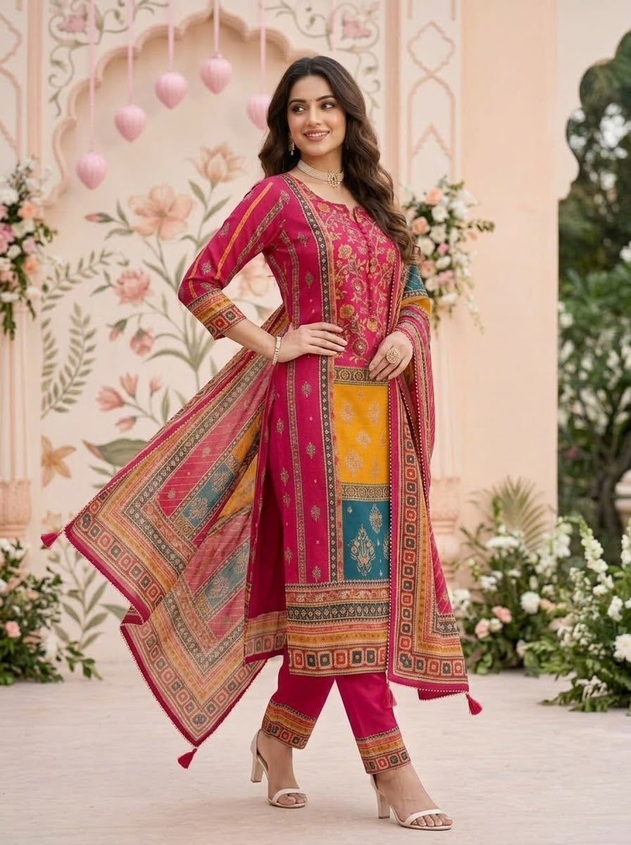 Dream Comes True-Georgette Kurti Set