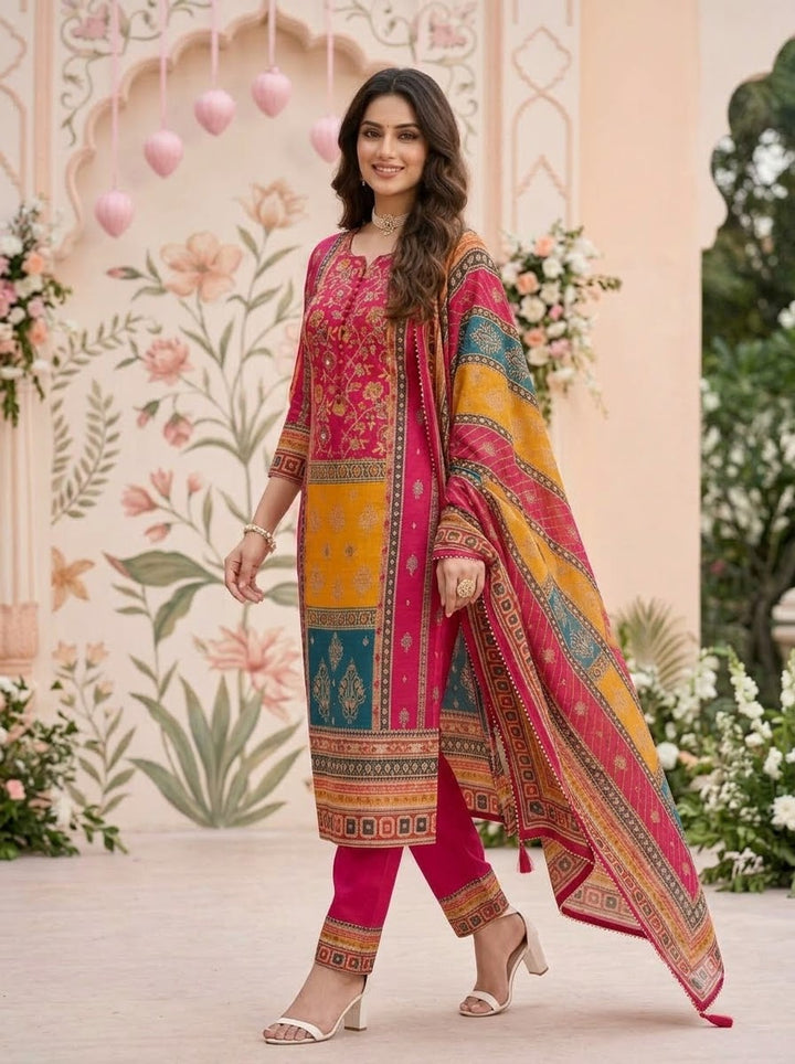 Dream Comes True-Georgette Kurti Set
