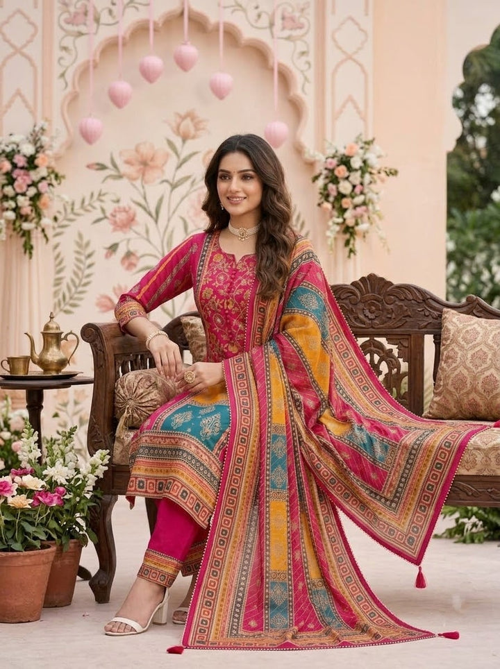 Dream Comes True-Georgette Kurti Set