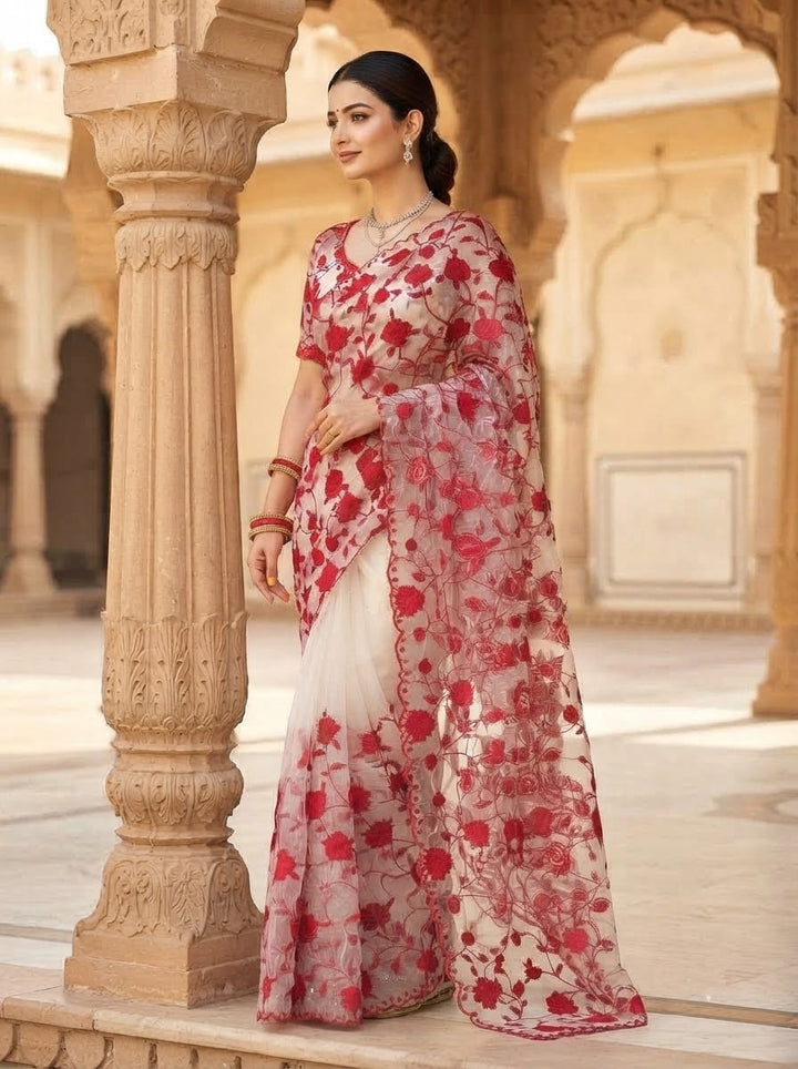 Florielle Grace - Soft Organza Saree