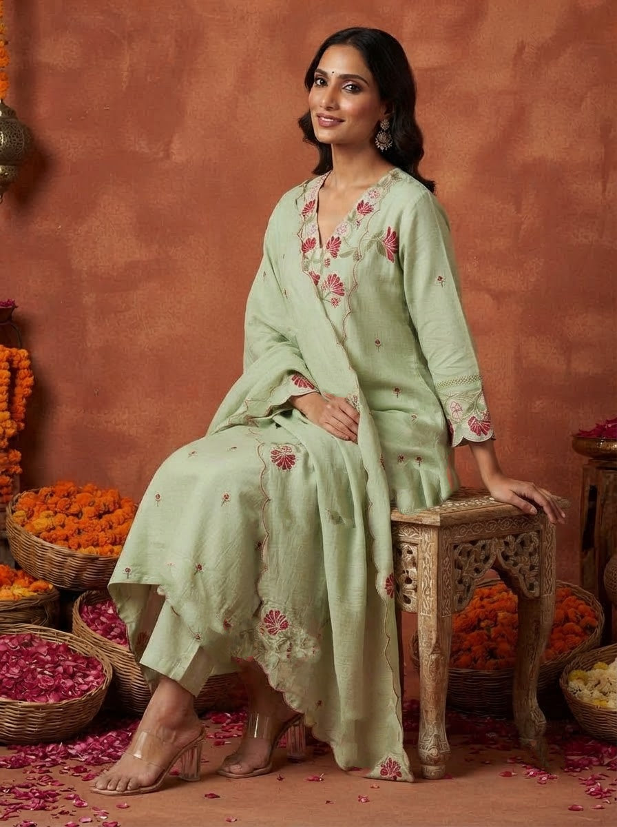 Bellora Muse - Cotton Kurti Set