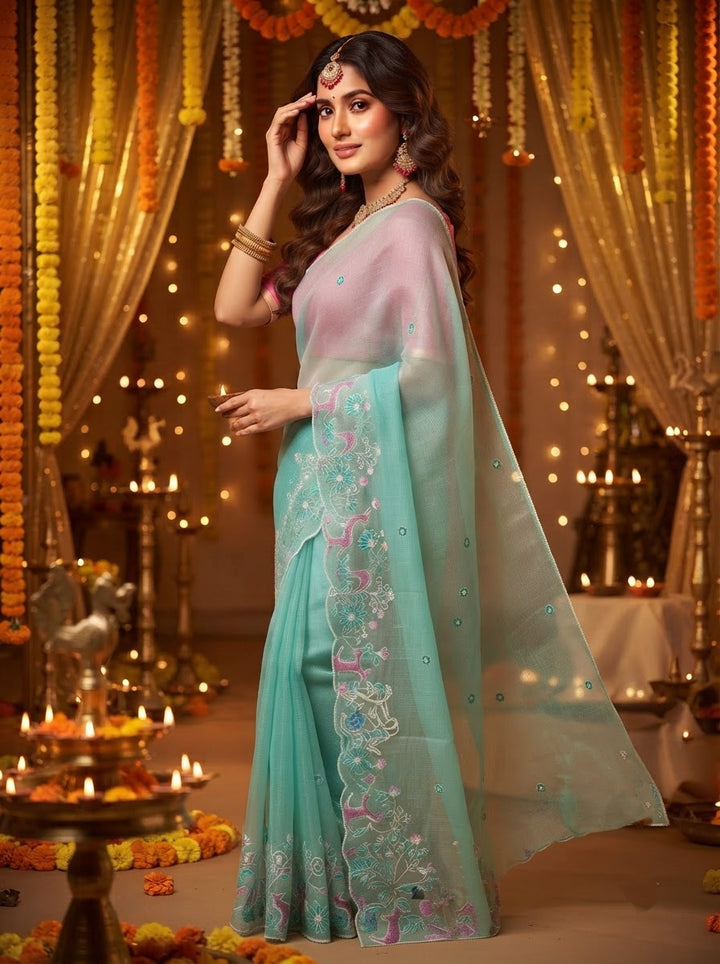 Serena Grace Kota Doriya Saree