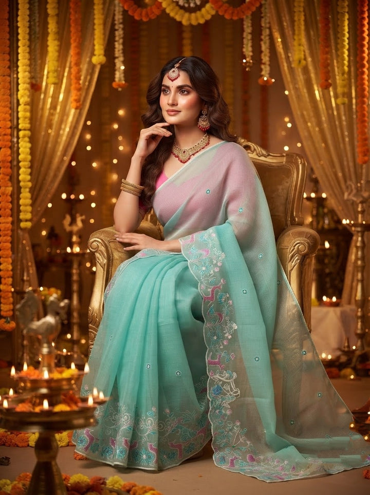 Serena Grace Kota Doriya Saree
