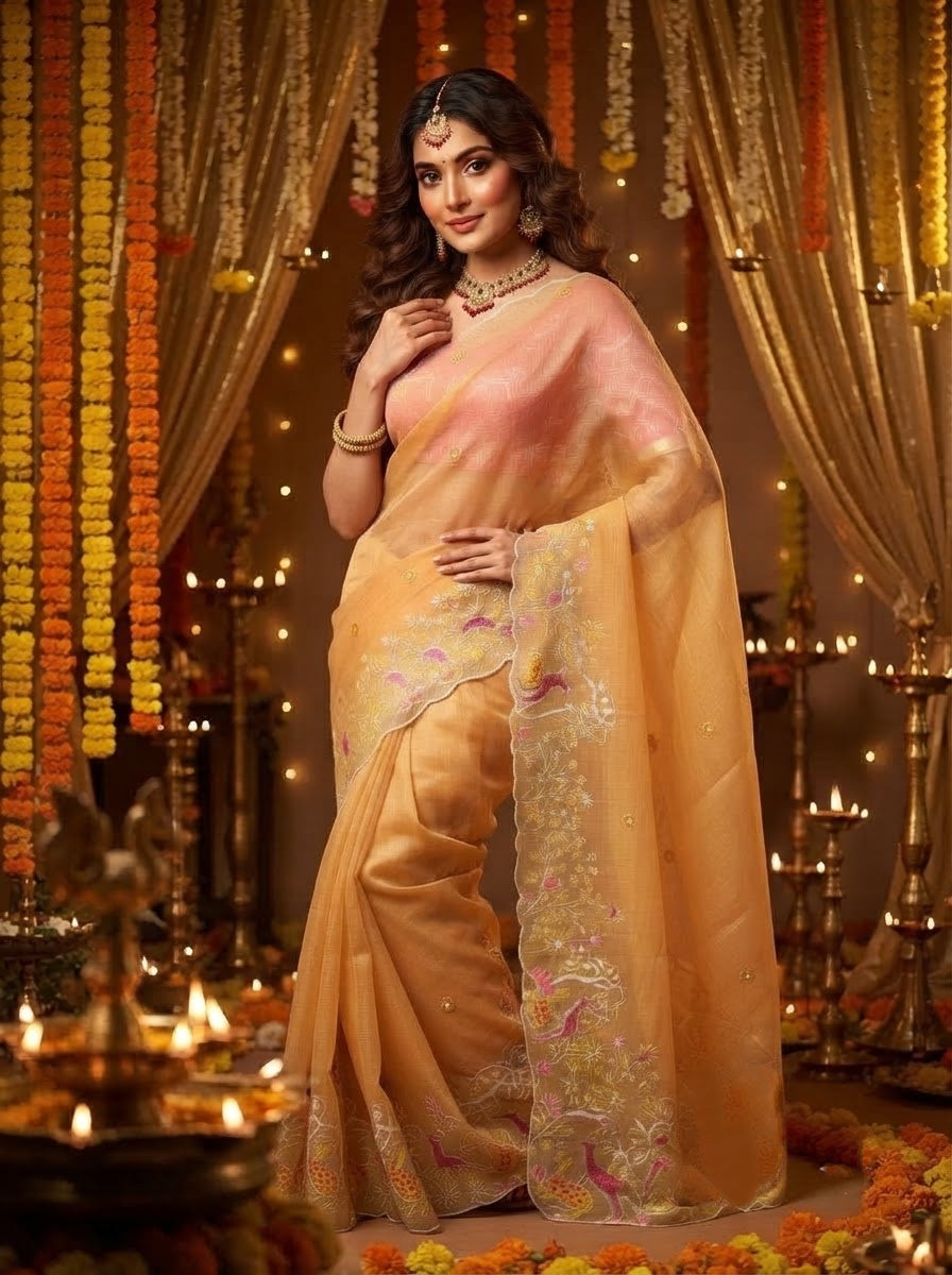 Serena Grace Kota Doriya Saree