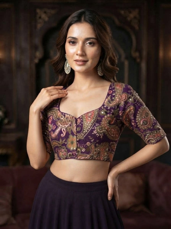 Kashish - Designer Crepe Blouse