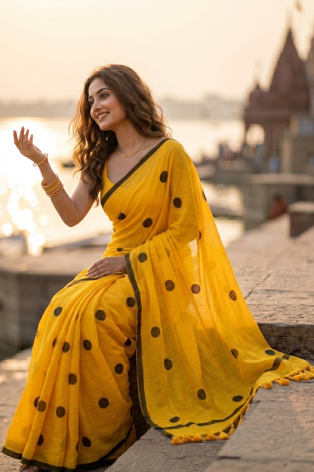 Kheyali Mul Cotton Saree