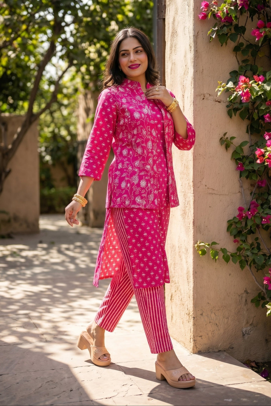 As Warm As a Hug - Winter Special Kurti Set