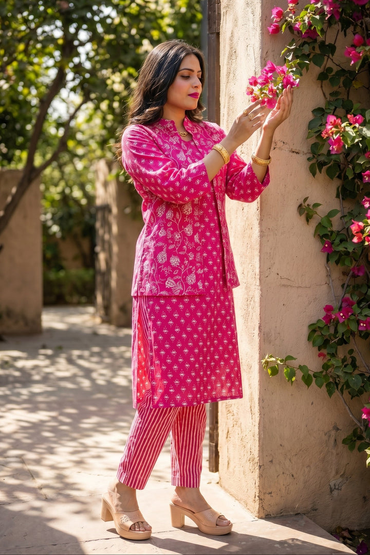 As Warm As a Hug - Winter Special Kurti Set