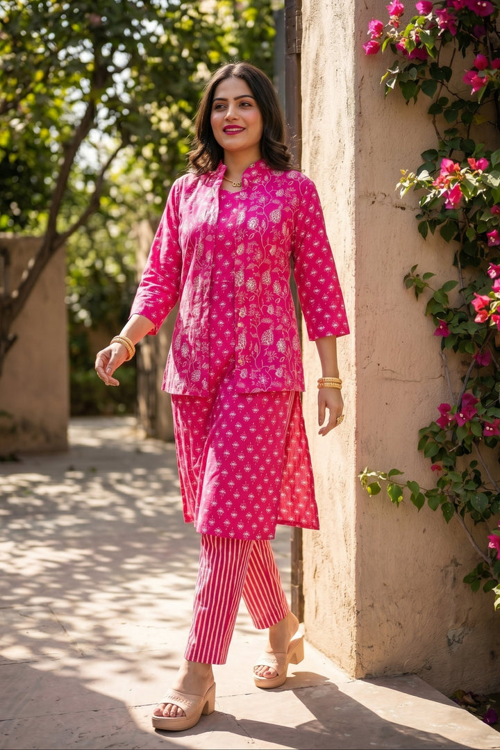 As Warm As a Hug - Winter Special Kurti Set