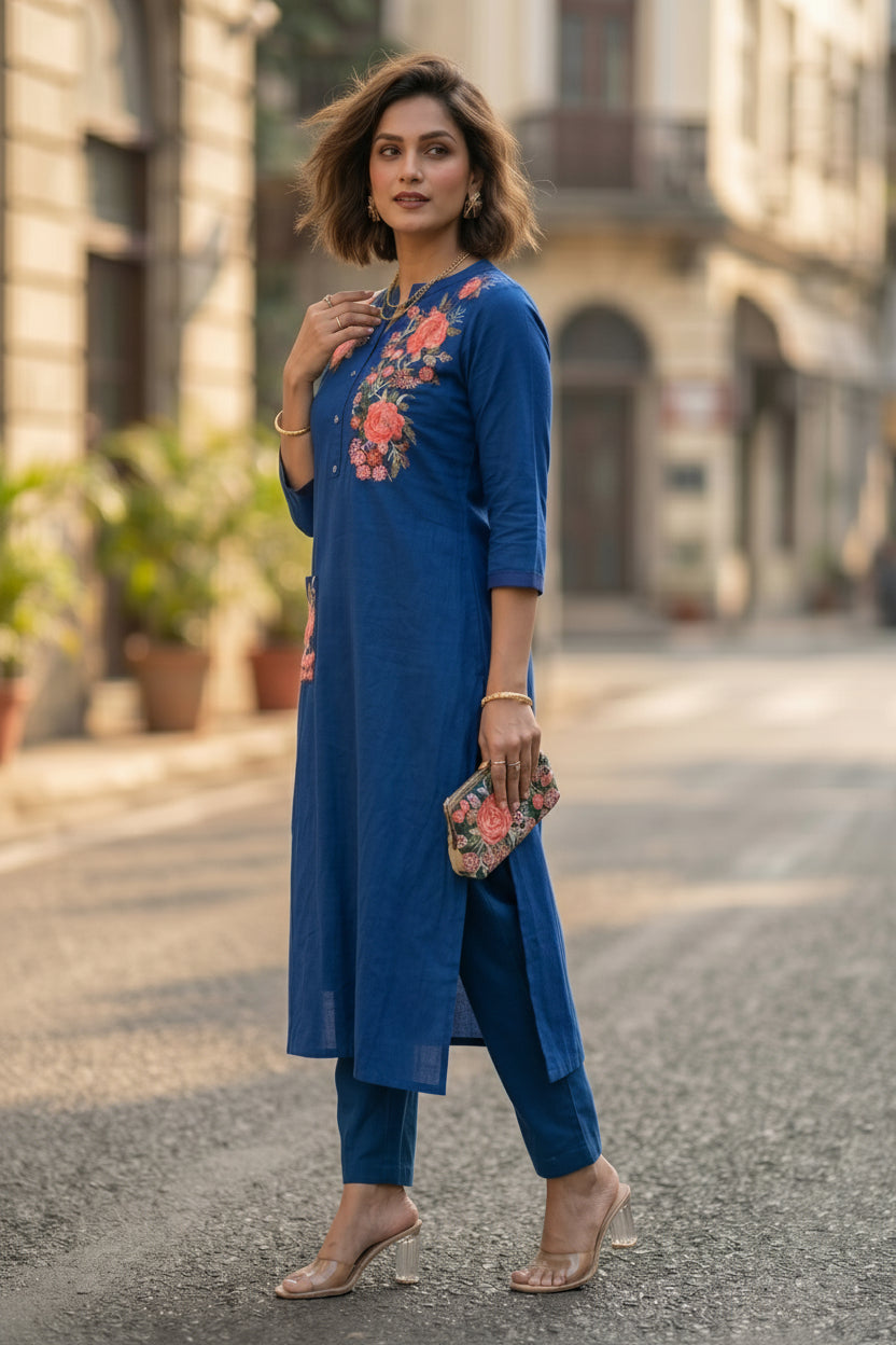 Perfect Duet Cotton Kurti Set