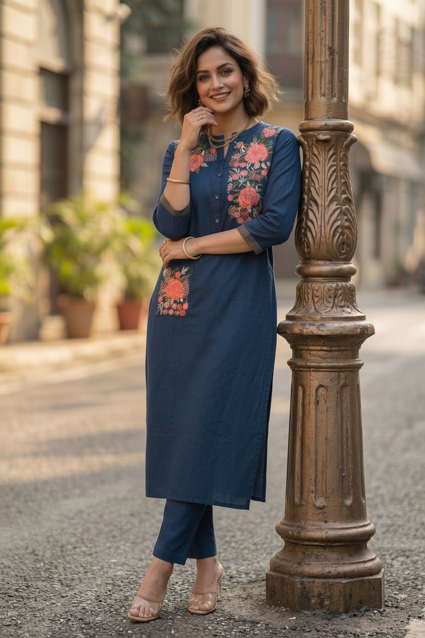 Perfect Duet Cotton Kurti Set