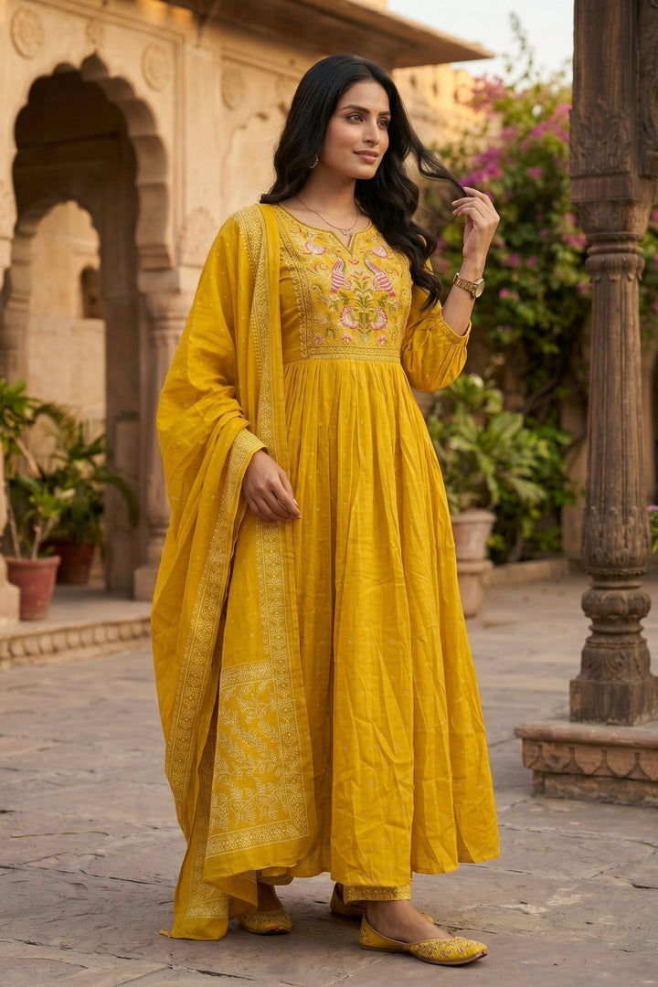 Zyrah Cotton Kurti Set