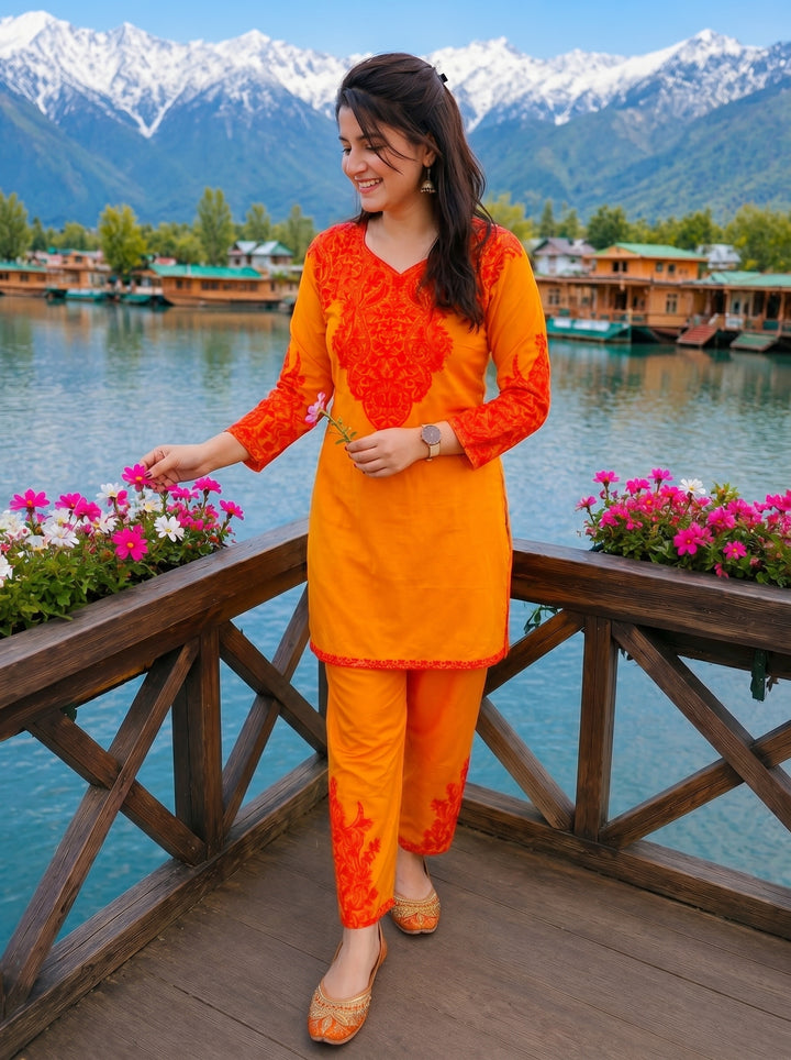 Magic of Kashmir - Special Kurti With Pant