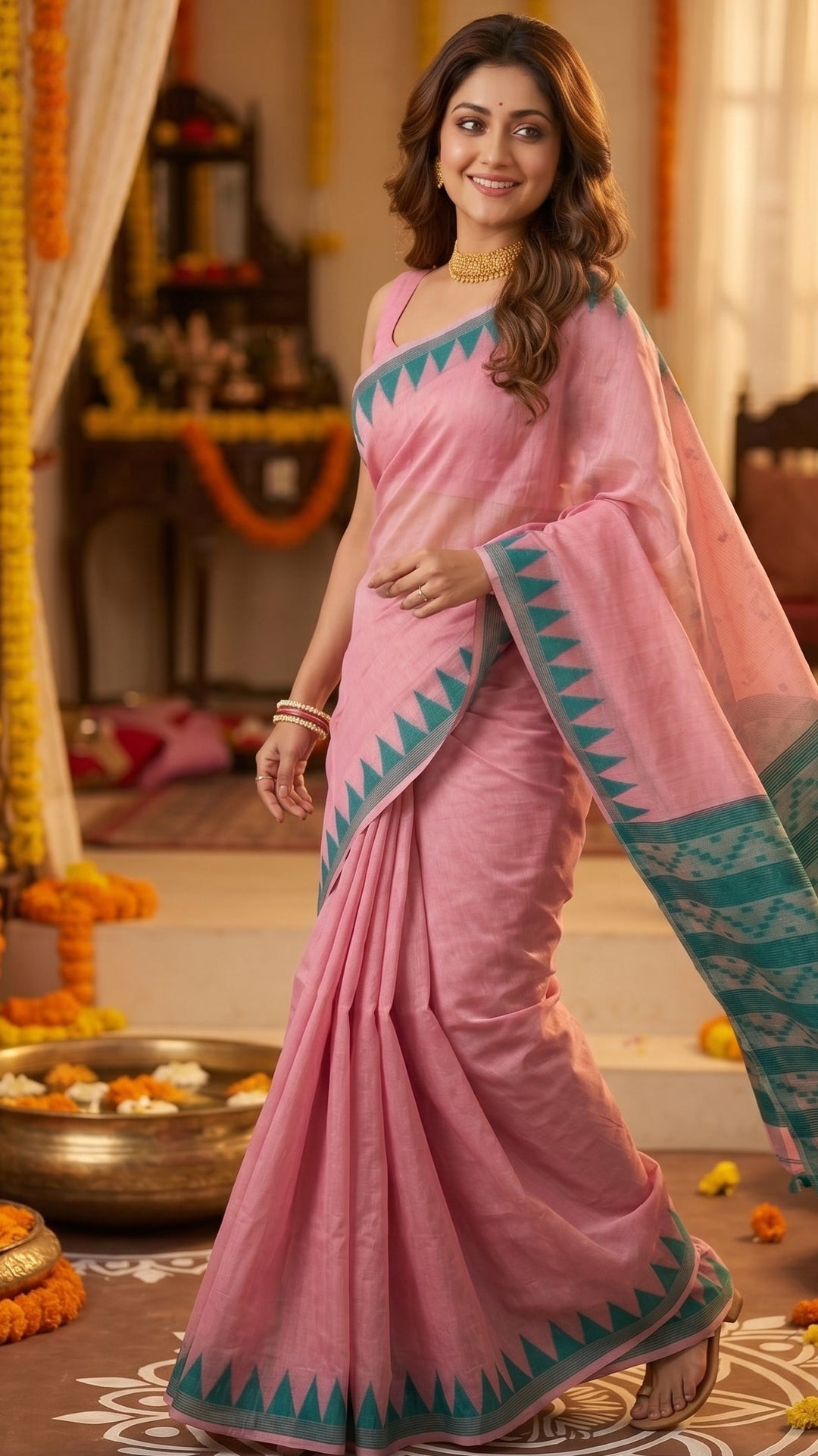 Rangamaya Dhakai Jamdani  Saree
