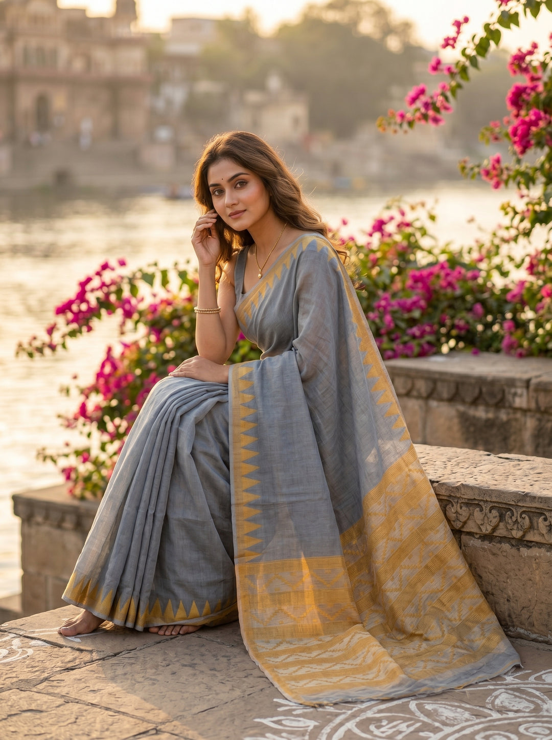 Rangamaya Dhakai Jamdani  Saree
