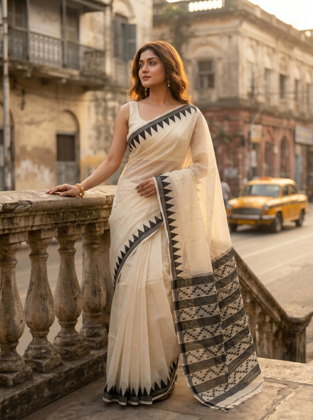 Rangamaya Dhakai Jamdani  Saree
