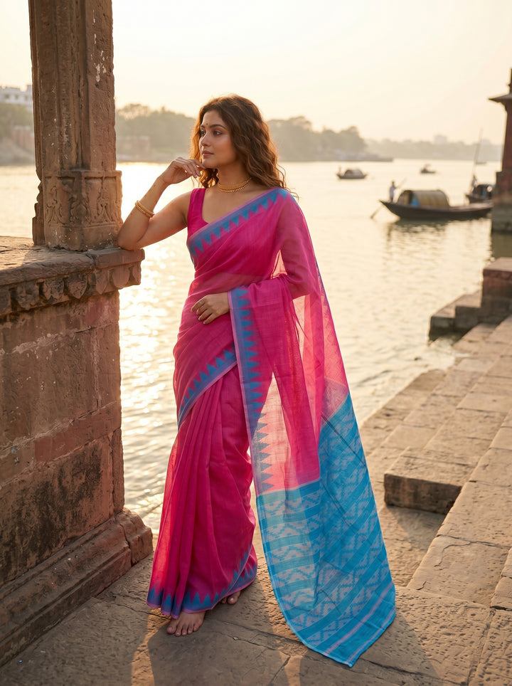Rangamaya Dhakai Jamdani  Saree