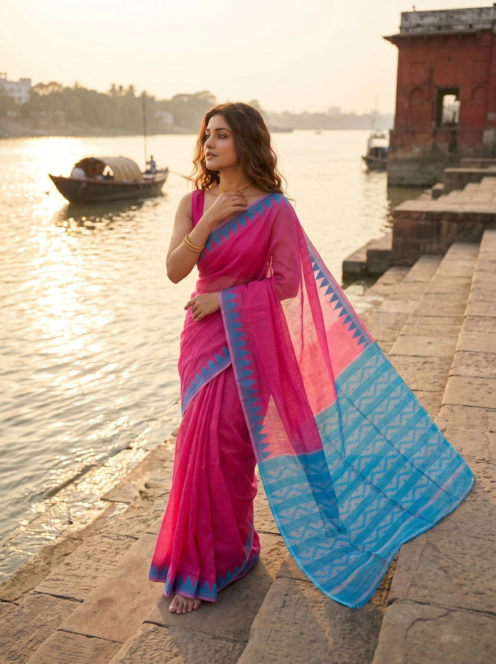Rangamaya Dhakai Jamdani  Saree