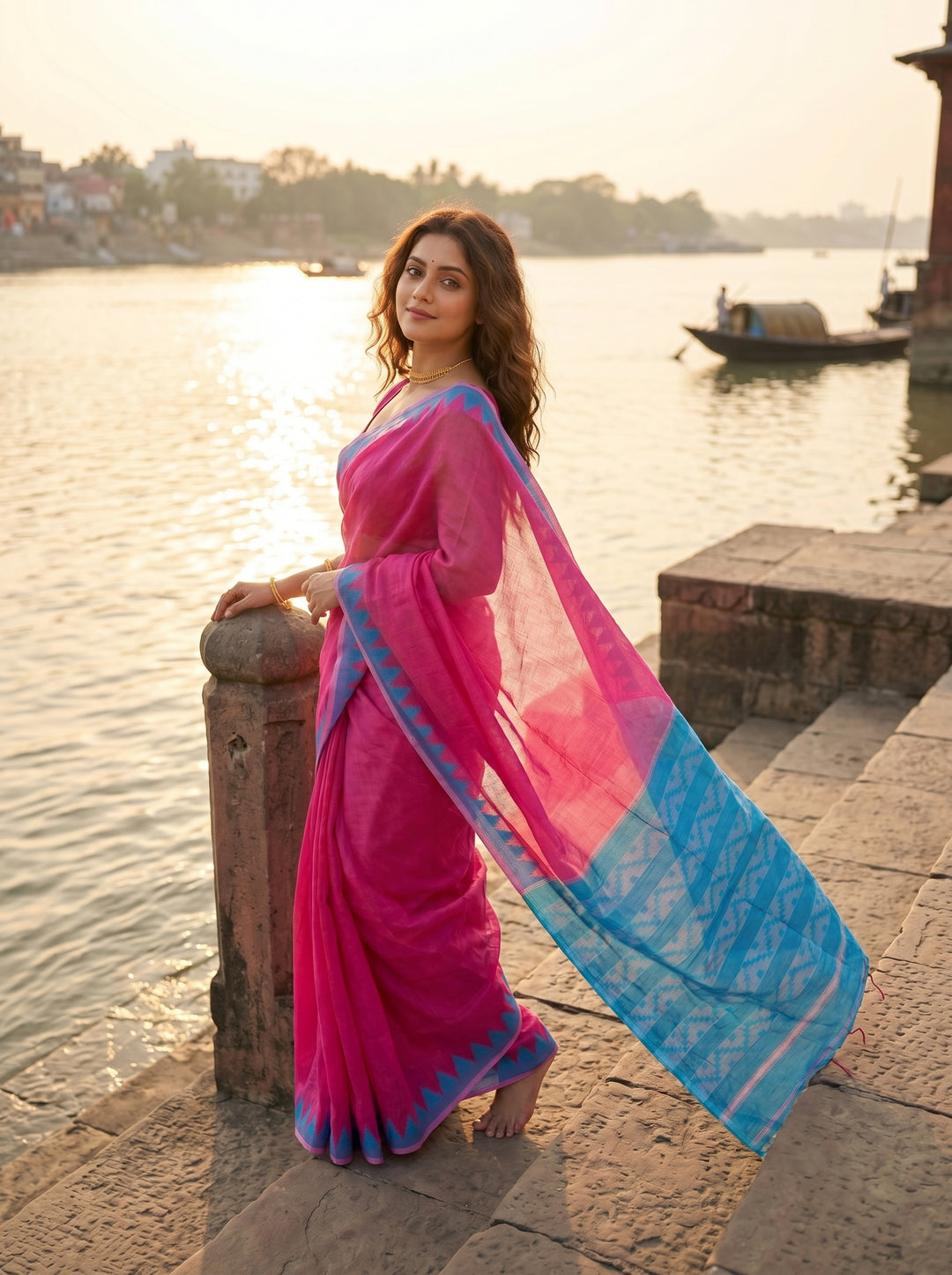 Rangamaya Dhakai Jamdani  Saree
