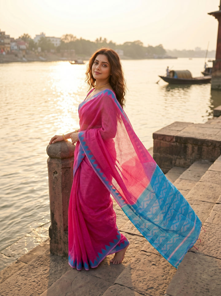 Rangamaya Dhakai Jamdani  Saree