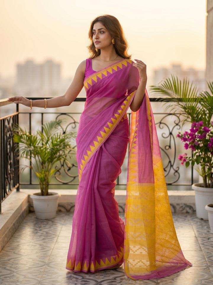 Rangamaya Dhakai Jamdani  Saree