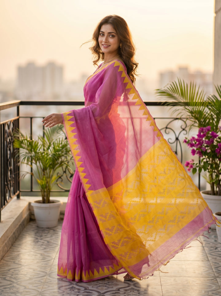 Rangamaya Dhakai Jamdani  Saree