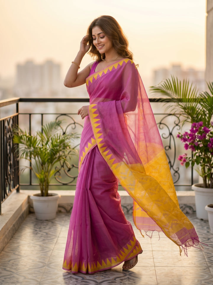 Rangamaya Dhakai Jamdani  Saree