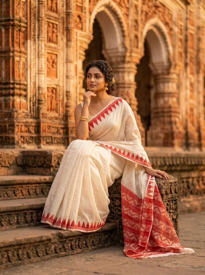 Rangamaya Dhakai Jamdani  Saree