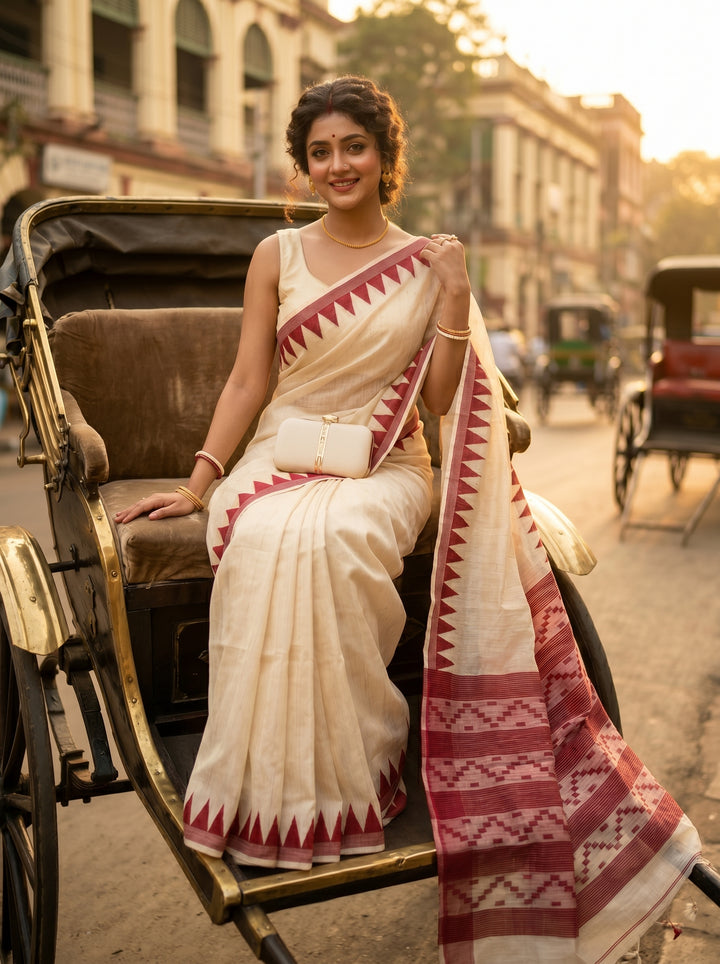 Rangamaya  Jamdani  Saree