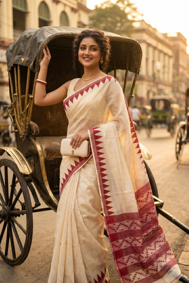 Rangamaya  Jamdani  Saree