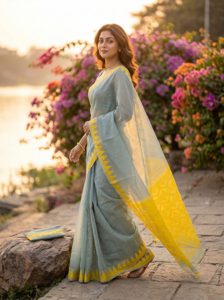 Rangamaya Dhakai Jamdani  Saree