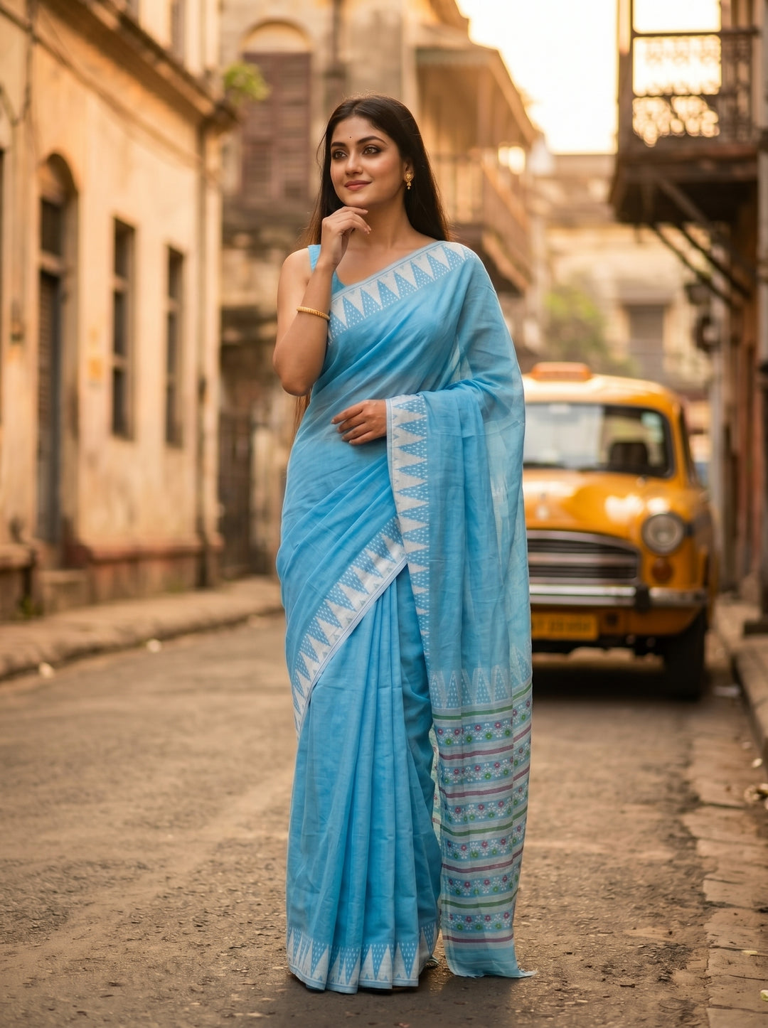 Rangamaya Dhakai Jamdani  Saree