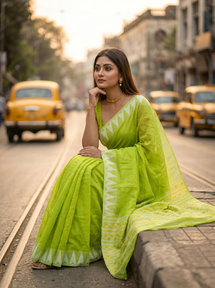 Rangamaya Dhakai Jamdani  Saree