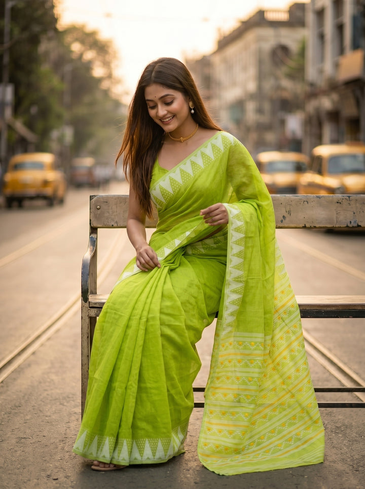 Rangamaya Dhakai Jamdani  Saree