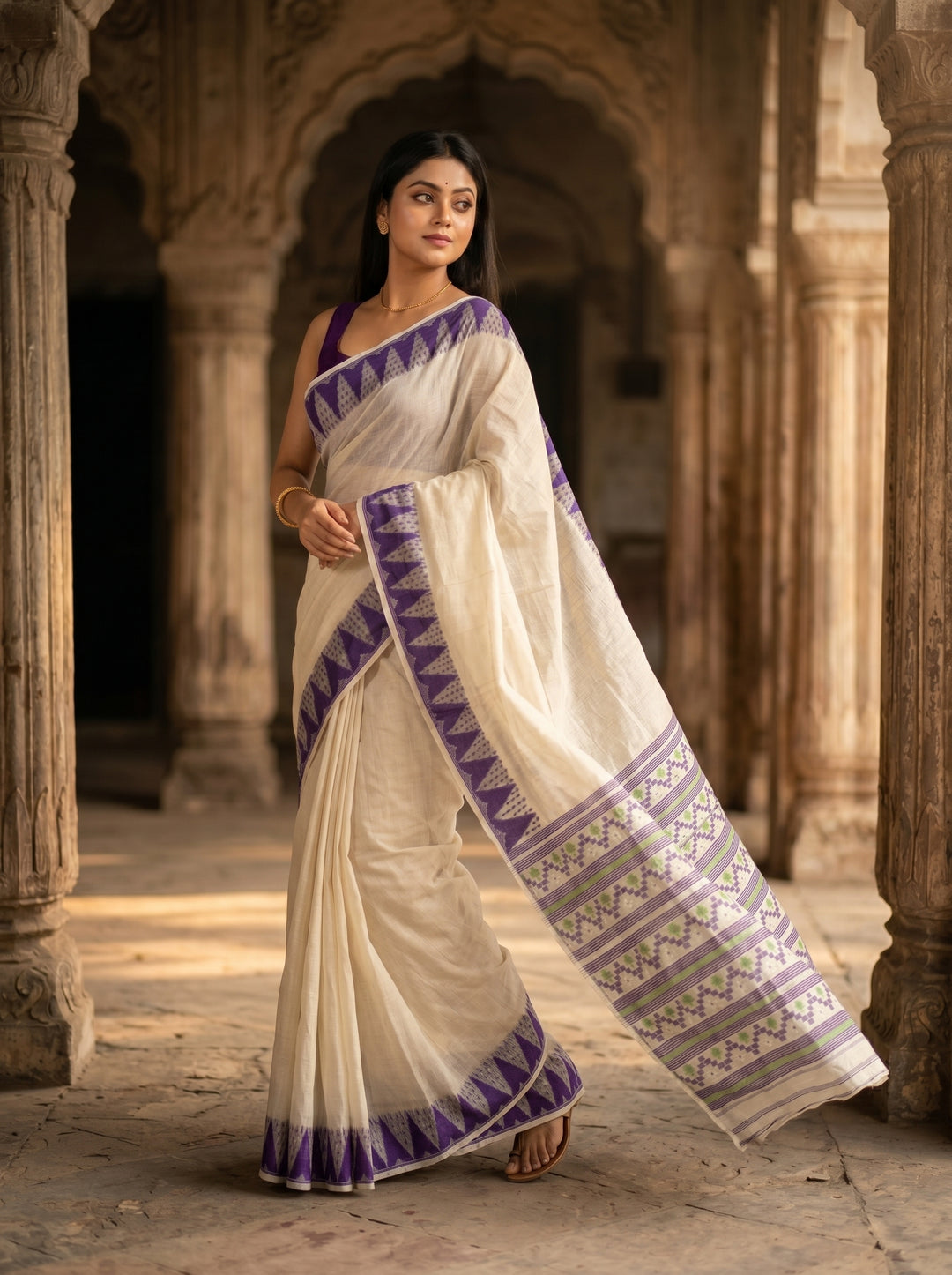 Rangamaya Dhakai Jamdani  Saree