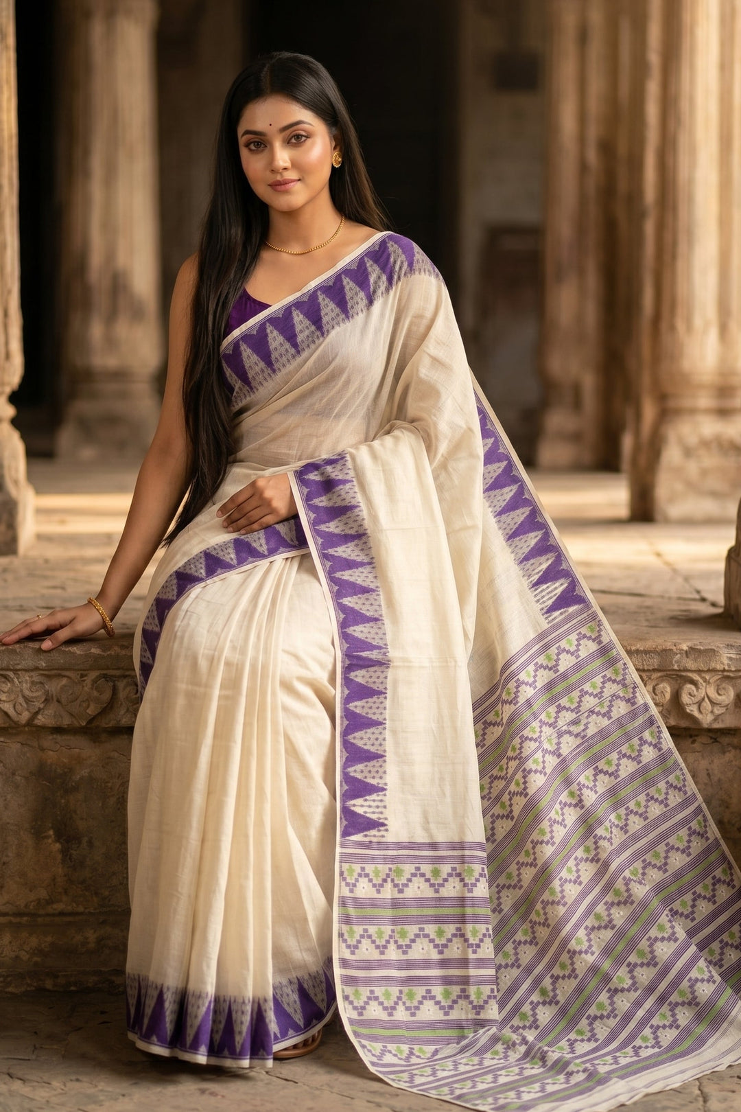 Rangamaya Dhakai Jamdani  Saree