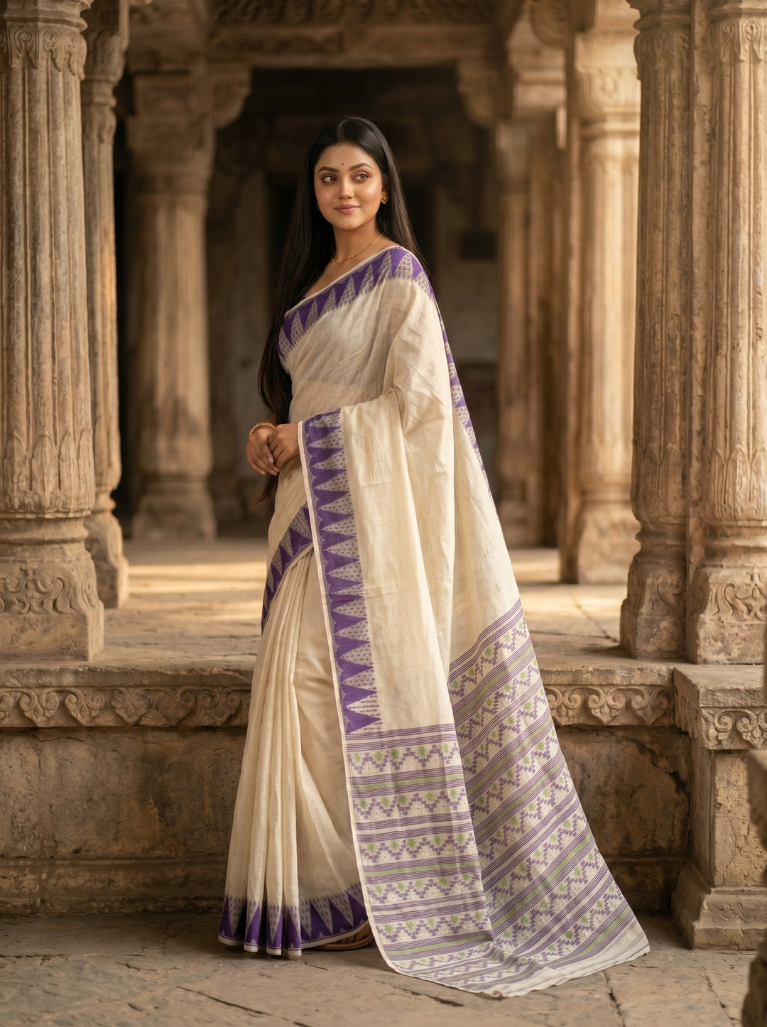 Rangamaya Dhakai Jamdani  Saree