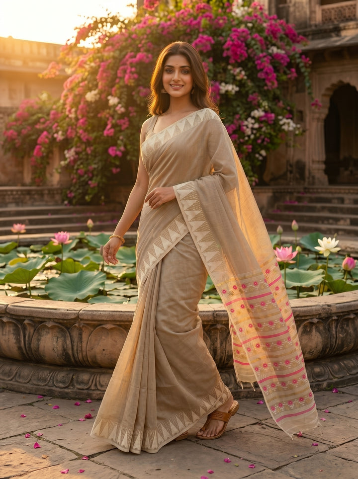 Rangamaya Dhakai Jamdani  Saree