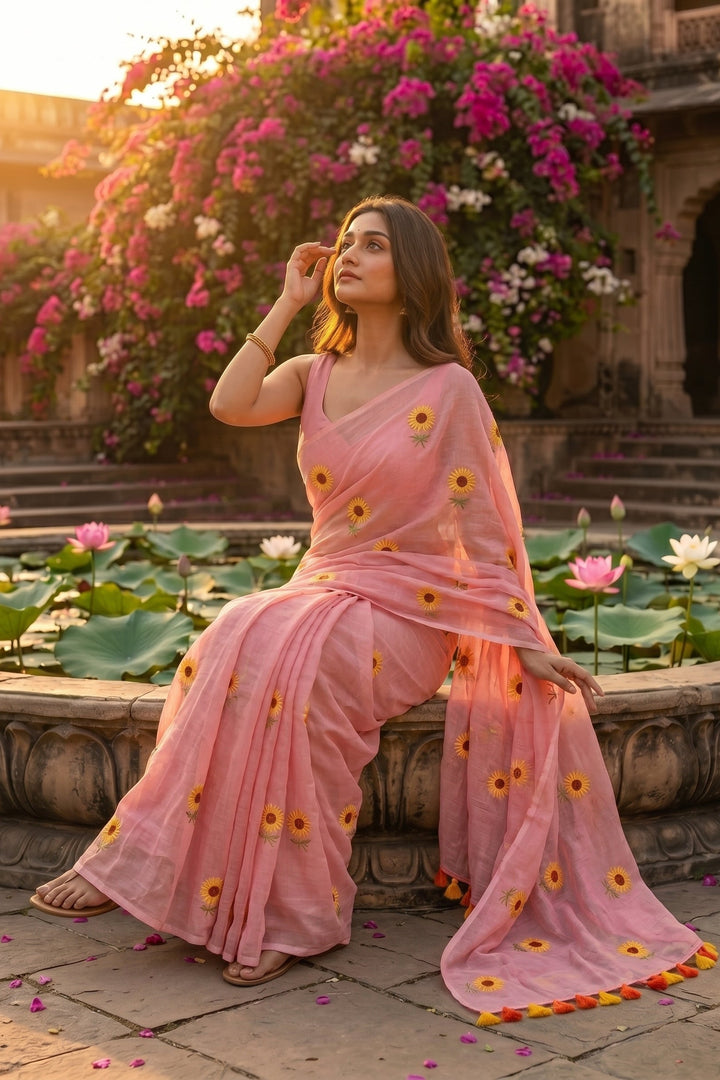 Roudrasmita Mul Cotton Saree